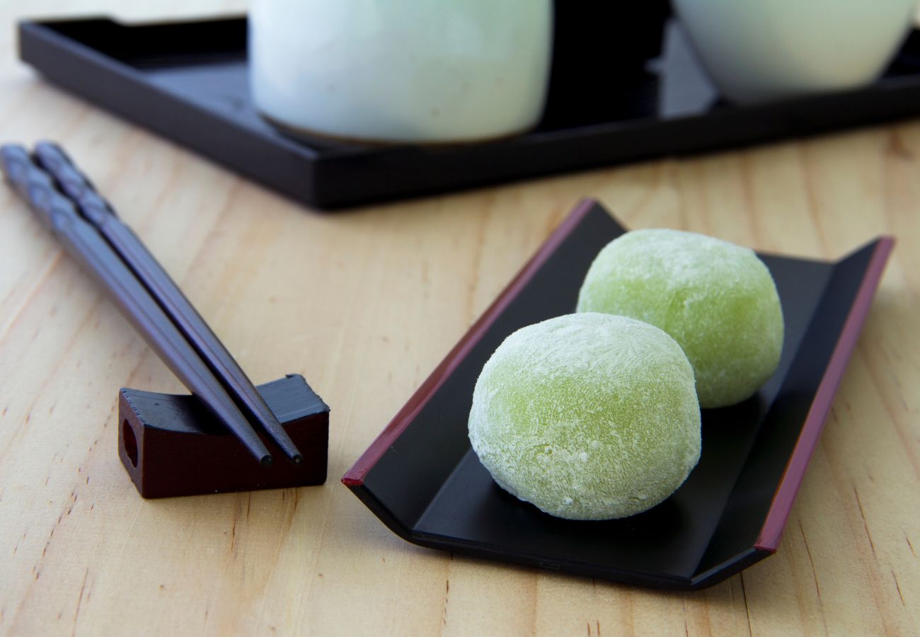 receta de Mochi de té matcha, descubre la receta tradicional de dulce japonés
