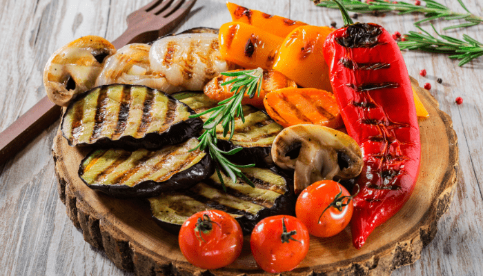 receta de verduras a la parrilla