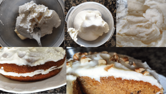 preparacion de la cobertura de mascarpone